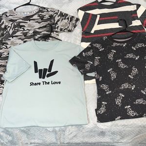 T-shirt bundle (x4) Boy’s size 18